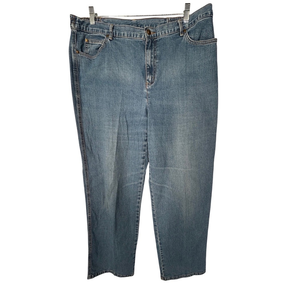 JM Collection Denim High Rise Jeans Some‎ Stretch Women's Size 18